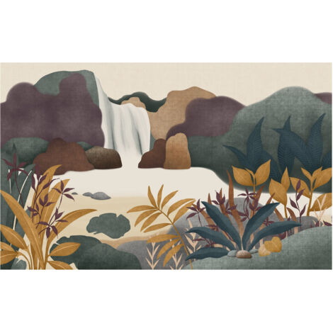 Komar Wandtapete - Natura Fluens - 250 x 400 cm - Digitaldruck - Naturmotiv