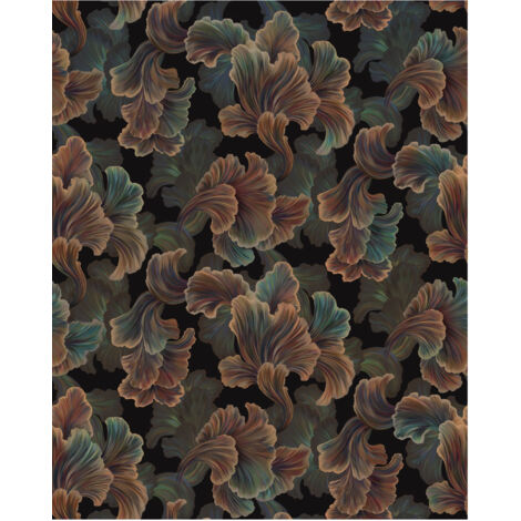 Komar Wandtapete - Night Blossoms - 250 x 200 cm - Digitaldruck - klassischer Stil