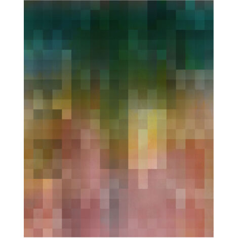 Komar Wandtapete - Paper Pixels - 250 x 200 cm - Vlies Digitaldruck - Modern