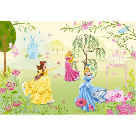 Komar Wandtapete - Princess Garden - 127 x 184 cm - Papier - für Kinderzimmer
