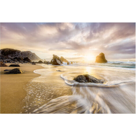 Komar Wandtapete - Rising Sun - 248 x 368 cm - Vlies - Maritim