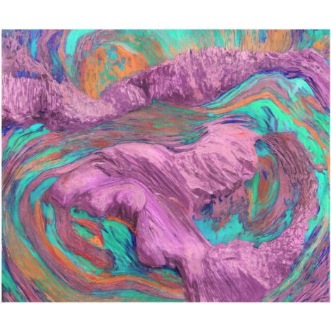 Komar Wandtapete - Sunset Island - 250 x 300 cm - Vlies Digitaldruck - Modern