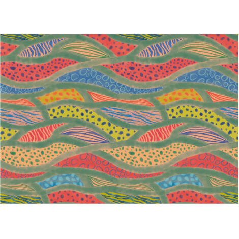 Komar Wandtapete - Wave Symphony - 250 x 350 cm - Vlies Digitaldruck - Modern