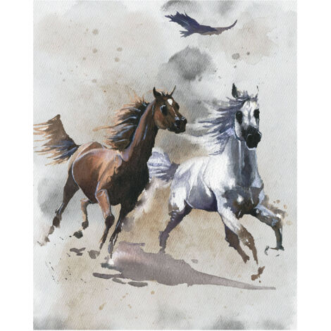 Komar Wandtapete - Wild Ride - 250 x 200 cm - Vlies Digitaldruck - Modern