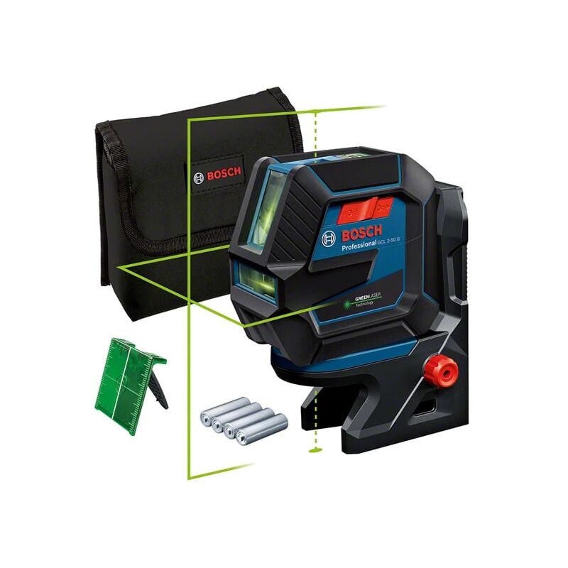Image of Gcl 2-50 g Livella laser professionale a linee verdi - Bosch