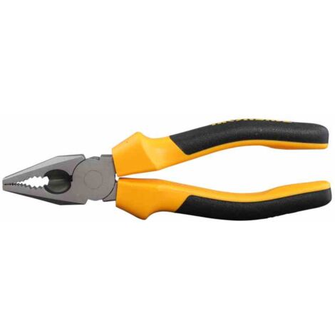 Kombizange 160 mm poliert 2-Komponenten-Griff