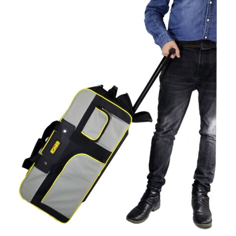 KOMBO - Borsa lunga con maniglia telescopica estensibile Scomparti per utensili