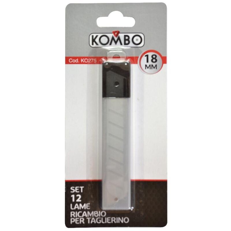 Kombo - Set 12 lame di ricambio universali per