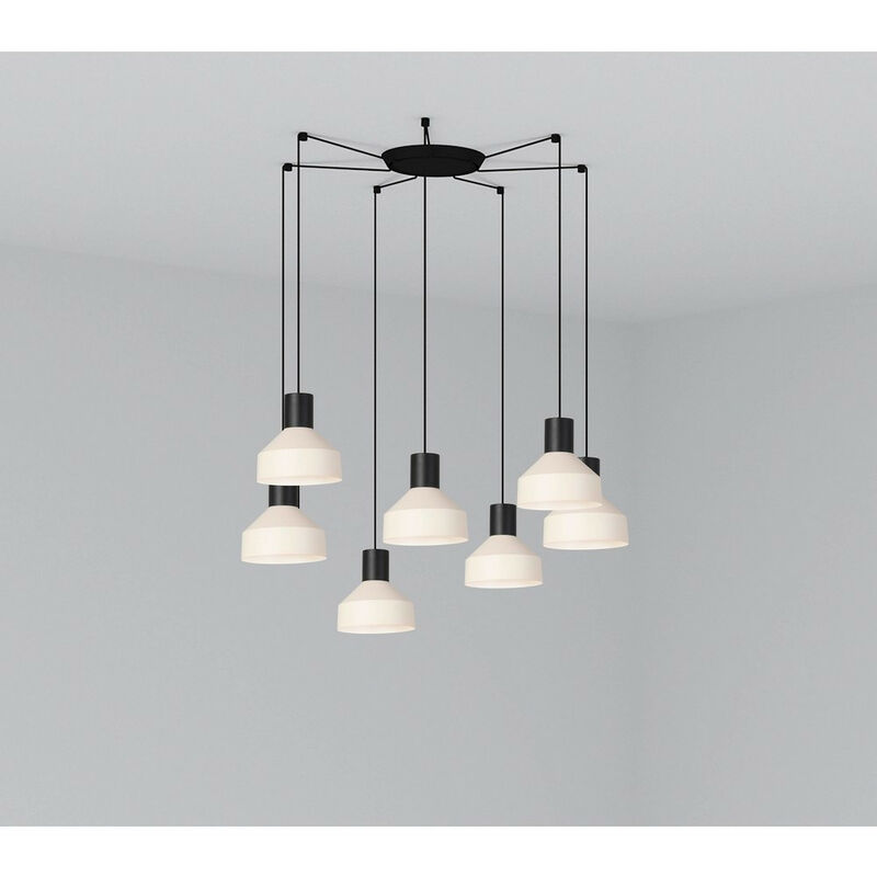 

Faro KOMBO - Lámpara de techo colgante Cluster Beige, E27