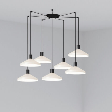 KOMBO Lámpara colgante beige Ø400 7L 68596-7L