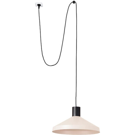 KOMBO Lámpara colgante beige Ø400 con clavija 68604-67