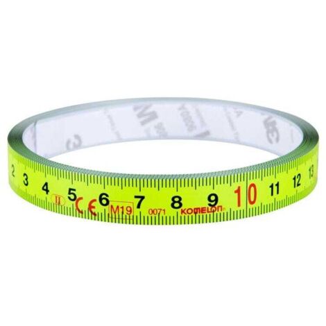 Komelon FLT13 Stick Flat Tape Measure 1m (Width 13mm) (Metric only) KOMFLT13