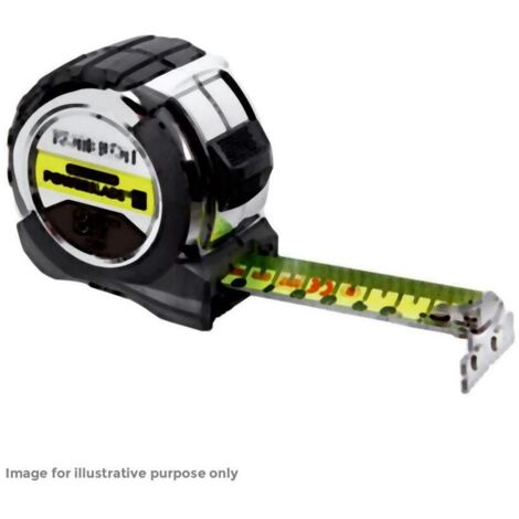 Komelon Stick Flat Tape Measure 3m (Width 13mm) - Metric Only, Model KOMFLT33