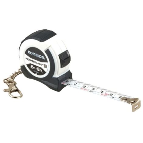 Komelon Tape Measure 2m Keyring Tape Mini Pocket Tape KOM2MKRT