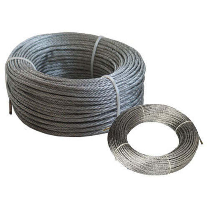 Verzinktes Handelsseil Mm.6 Rt.100mt