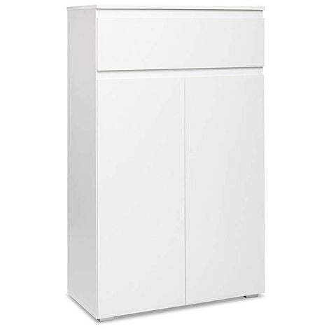 FINORI Kommode Beistellkommode Schuhschrank ca. 80 cm 2 Türen / 1 Schublade Image 3 w...