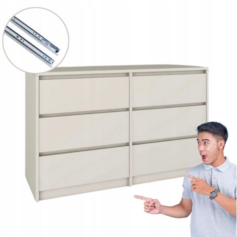 Kommode Cashmere – Funktionalität und Stil  120x75,2x43 cm