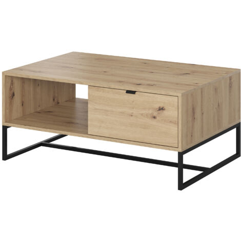 KOMMODE COMO' BETT WOHNZIMMER EICHE SCHWARZ 104x68x44cm AMBER