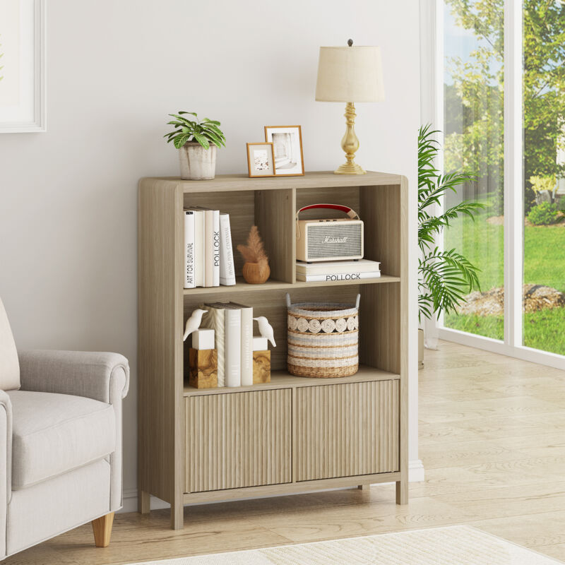 Kommode Lukkodso 103x80x28 Cm Eicheoptik [en.casa]