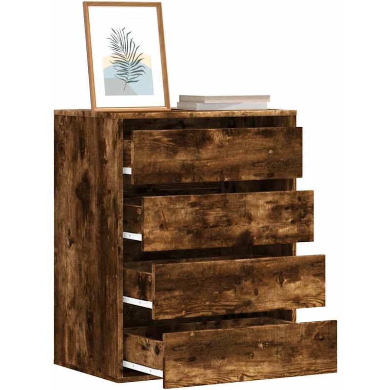 Kommode Altholz-optik 60x41x76 Cm Holzwerkstoff - Vidaxl