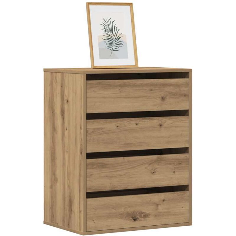 Kommode Artisan-eiche 60x41x76 Cm Holzwerkstoff - Vidaxl
