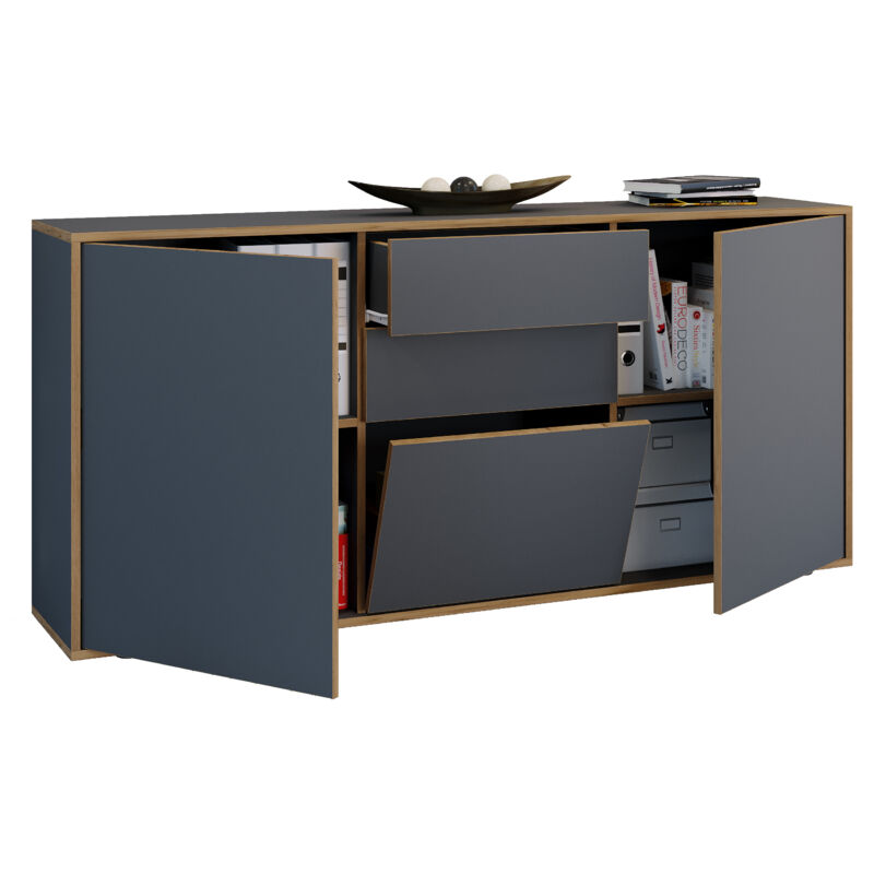 Vcm Kommode Sideboard Salia B. 160 Schublade