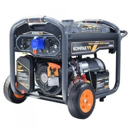 KOMPAK 8000W Groupe électrogène de chantier démarrage électrique K10000E