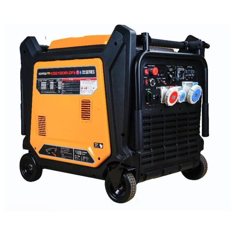 Image of Dual Fuel Inverter KGG120Ei-DF 16 kVA Stromaggregat 400V/230V - Kompak
