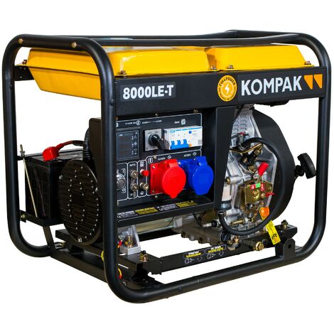 KOMPAK NT-8000LET Generador Diésel abierto KOMPAK Full Power