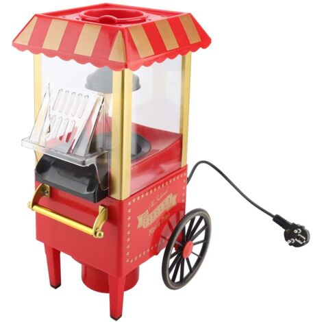 Kompakte elektrische Popcornmaschine für Zuhause und Partys, 220–240 V mit EU-Stecker