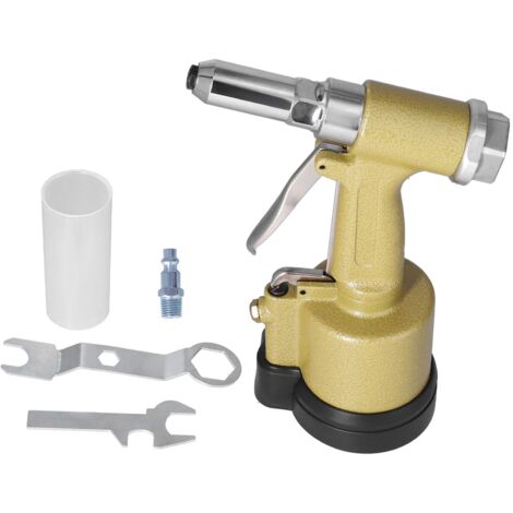 Kompakte pneumatische Nietpistole, komplettes hydraulisches Nietwerkzeug mit KP-701US-Kit, amerikanischer Stecker