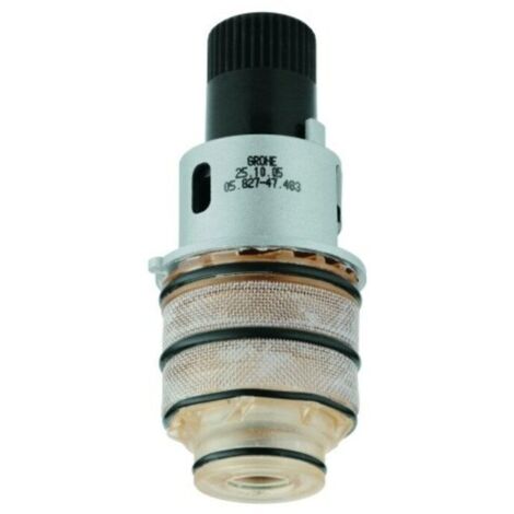 Kompakte thermostatische Kartusche 3/4" für umgekehrte Wasserwege