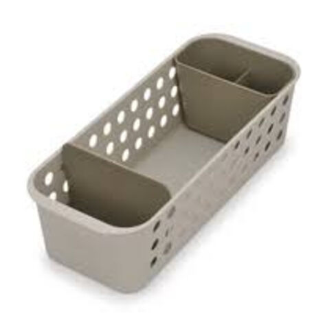 Kompakter Aufbewahrungskorb JosephJoseph Joseph EasyStore Slimline, belüfteter Organizer für Badartikel de, herausnehmbare Schale, leicht zu reinigen, ideal für enge Räume.