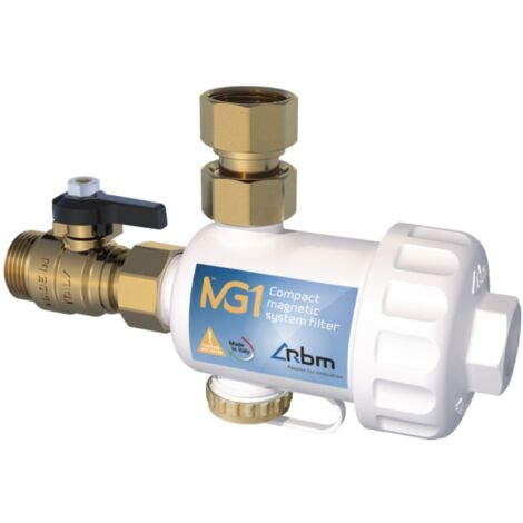 Kompakter Magnetfilter MG1 fÃ¼r Wandkessel