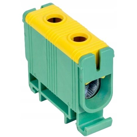 Kompakter Sammelschienenverbinder, gelb-grün 1 x 6-50mm2 160A TRACON