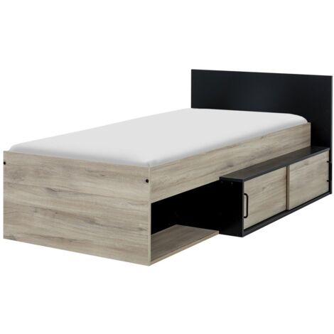 Kompaktes Bett Erquy 90x200 - Französische Herstellung