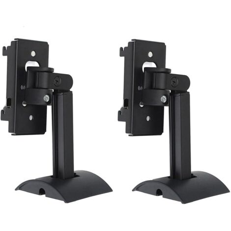 Kompatibel mit Bose UB-20 II / Cinemate Lifestyle / ST535 / ST525 Heimkino-Lautsprecherzubehör: Wandhalterung, Ständer, Metallhalterung, Zubehörgestell (Schwarz) 2