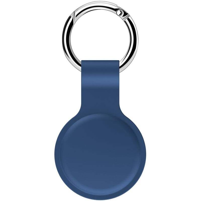Image of Kompatibel mit dem AirTag Case Schlüsselanhänger. Silikon.
