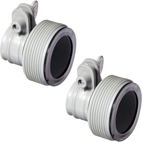 Kompatibel mit dem Intex 25009 Schlauchumrüstadapter-Set B (Paar) als Ersatzteil