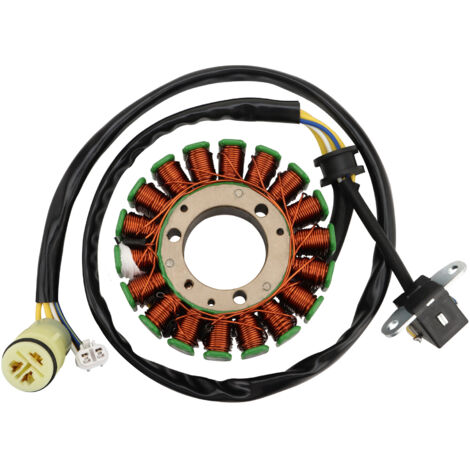 Kompatibel mit der Stator-Spulen-Magnetzündungseinheit des Kawasaki KFX450R KSF450 Quads 2008 2009 2010, verstärkte Ausführung in Wettbewerbsqualität.