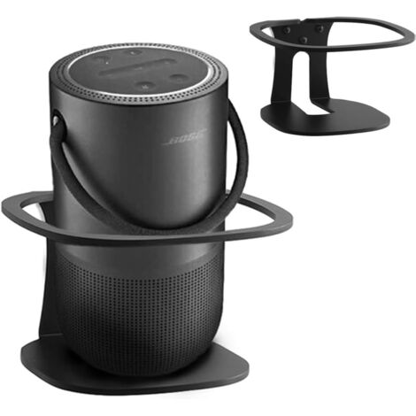 Kompatibel mit der Wandhalterung für den tragbaren Bose Smart Speaker, dem Ständer und dem Zubehör für Smart-Home-Lautsprecher (Bose Portable Smart Speaker, Schwarz), 1 Stück
