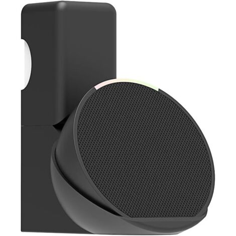 Kompatibel mit Echo Pop Wandhalterung, Ständer, Zubehör, Schutzhülle, Echo Pop Hülle, Echo Pop Smart Home Lautsprecher-Zubehörständer (Echo Pop, Schwarz)