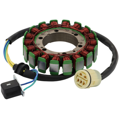 Kompatibel mit Honda TRX680 Rincon 2006-2014, großvolumiger Quad-Stator, Originalteilenummer 31120-HN8-A60/A61, Magnetzündereinheit.