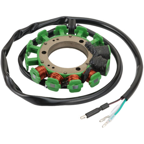 Kompatibel mit Honda XR600R / XR600 1991-1999 Viertakt-Offroad-Motorrad Zündmagnet-Stator-Baugruppe, Originalteilenummer 31120-MN1-681, klassischer großvolumiger Einzylindermotor.