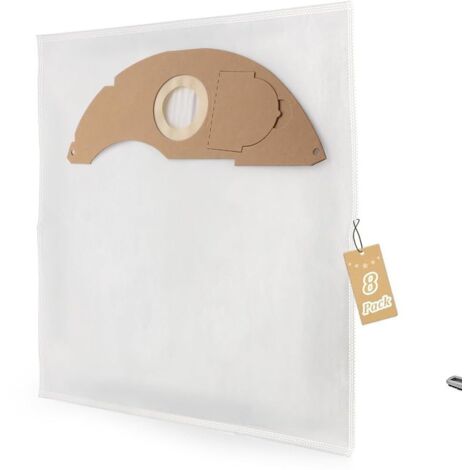 Kompatibel mit Kärcher NT22/1 / 2.889-217.0 Staubbeuteln. Packung mit 10 Vlies-Staubbeuteln mit Hochleistungsfiltern für Kärcher Staubsauger.