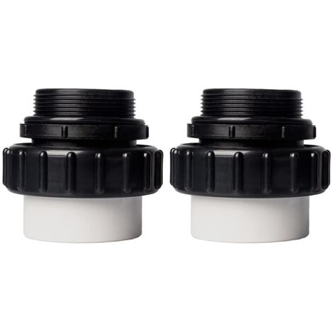 Kompatibel mit Pentair 21063-200-000 2-Zoll MIP x 2-Zoll Schiebegelenk-Schlauchanschluss-Set für Sandpumpen (2er-Pack)