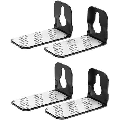 Kompatibel mit Samsung/Sony/LG Heimkino-Lautsprecherzubehör, Wandhalterung, Samsung-Ständer, Sony-Metallhalterung, LG-Zubehörgestell (Schwarz), 2 Stück
