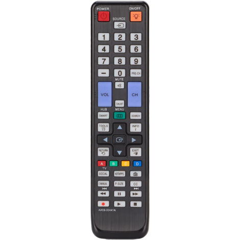 Kompatible Ersatzfernbedienung für Samsung LED-Fernseher UN40D6420UF, UN46D6420UF, UN55D6420UF, UN60D6420UF.