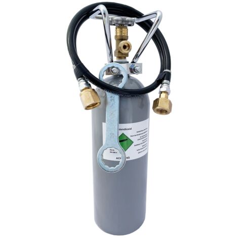 Komplett set - Sodastream, Wassersprudler 1-leitig, CO2 Bottles:CO2 - 2 kg