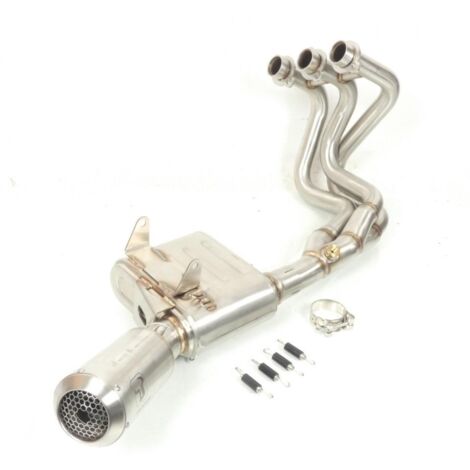 komplette auspuffanlage mk2 edelstahl ixrace für motorrad yamaha